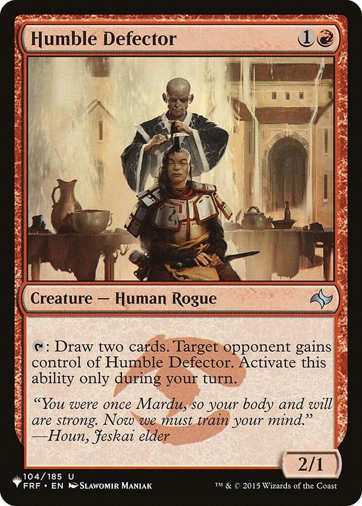 Humble Defector (104/185) [The List]