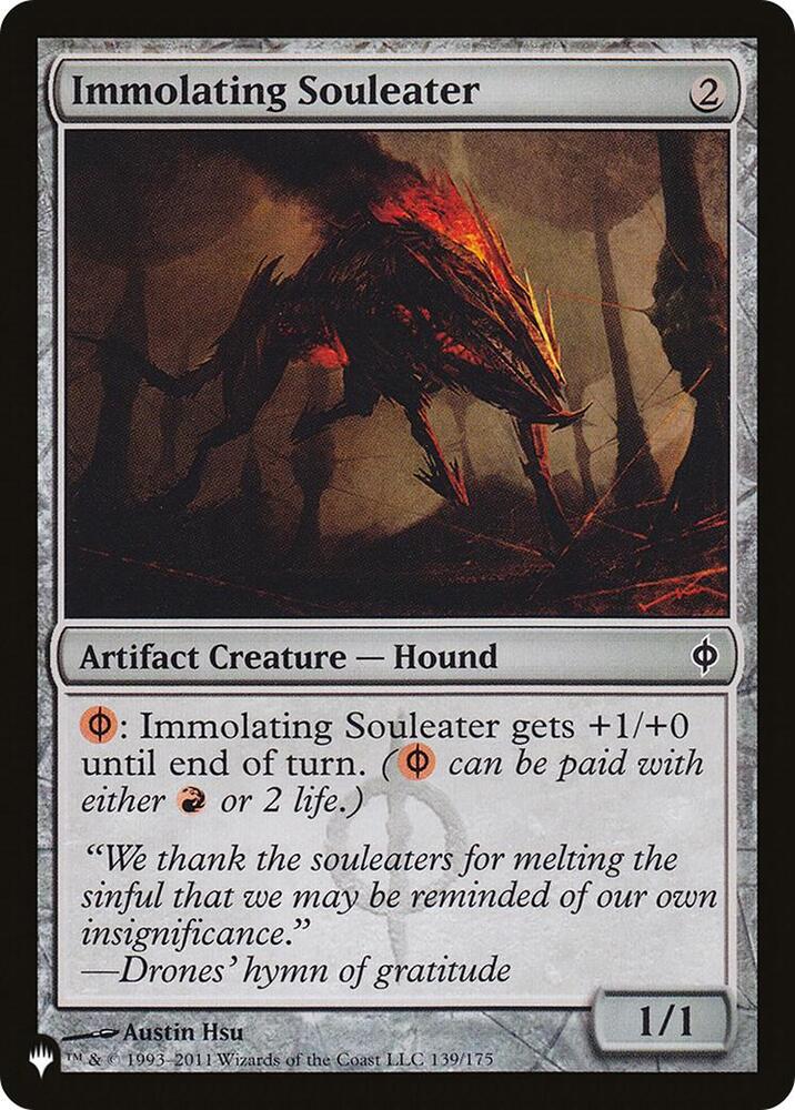 Immolating Souleater (139/175) [The List]