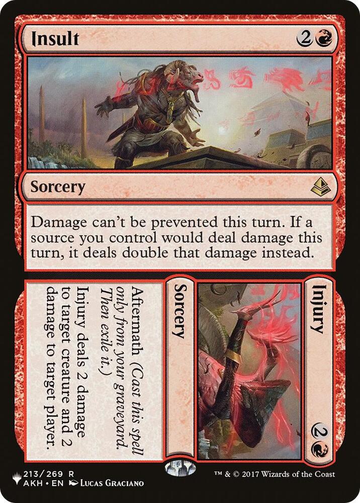 Insult // Injury (213/269) [The List]