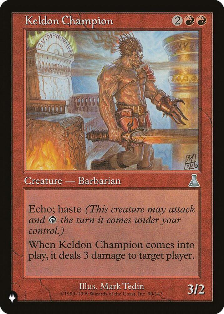 Keldon Champion (90/143) [The List]