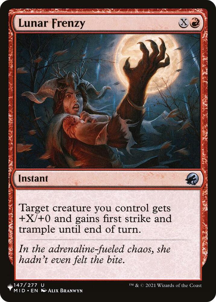 Lunar Frenzy (147/277) [The List]
