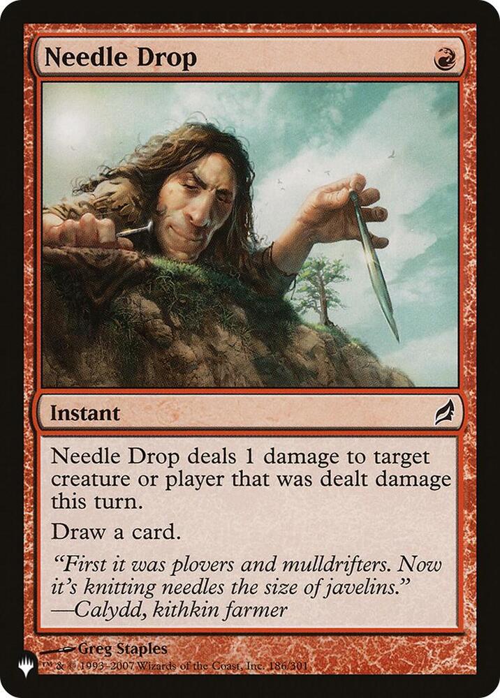 Needle Drop (186/301) [The List]