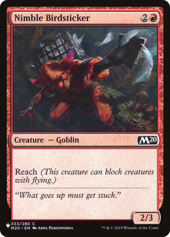Nimble Birdsticker (333/280) [The List]