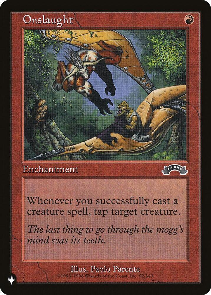 Onslaught (92/143) [The List]