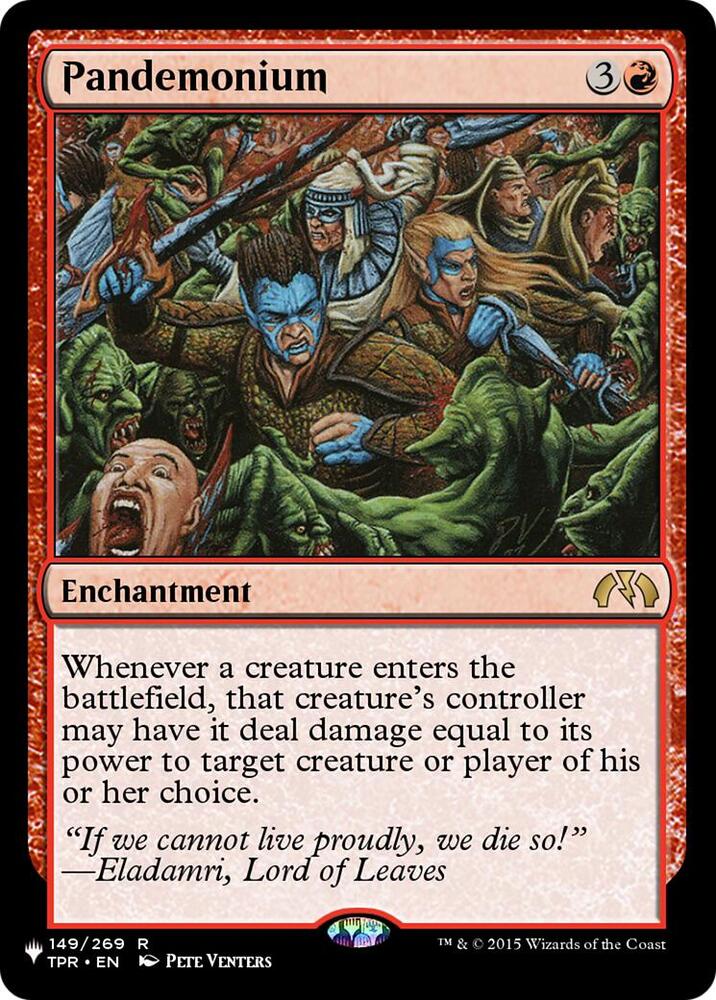 Pandemonium (TPR) (149/269) [The List]