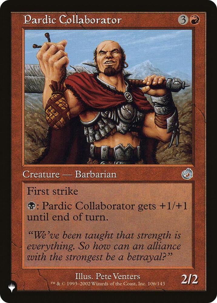 Pardic Collaborator (106/143) [The List]