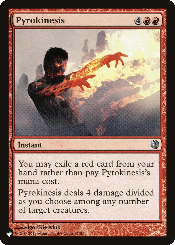 Pyrokinesis (32/81) [The List]