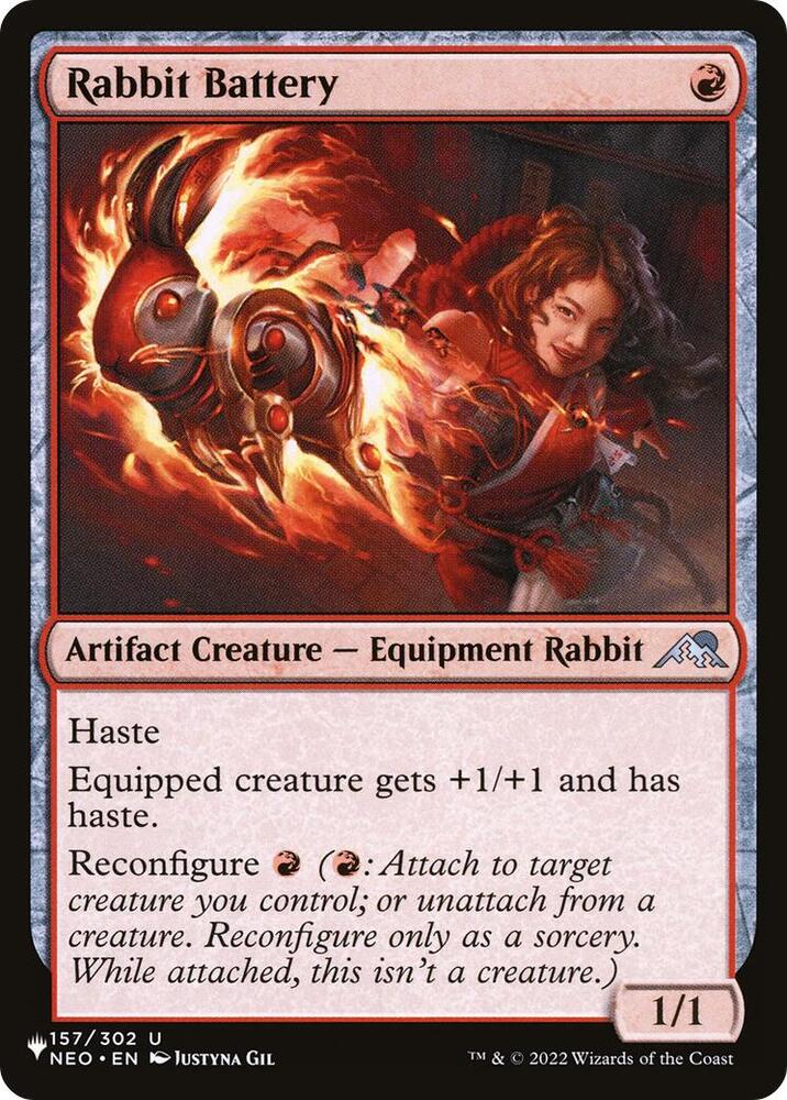 Rabbit Battery (157/302) [The List]