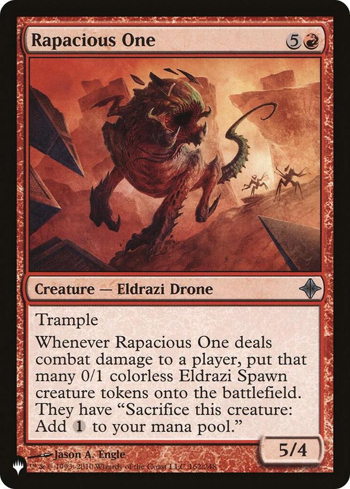 Rapacious One (162/248) [The List]