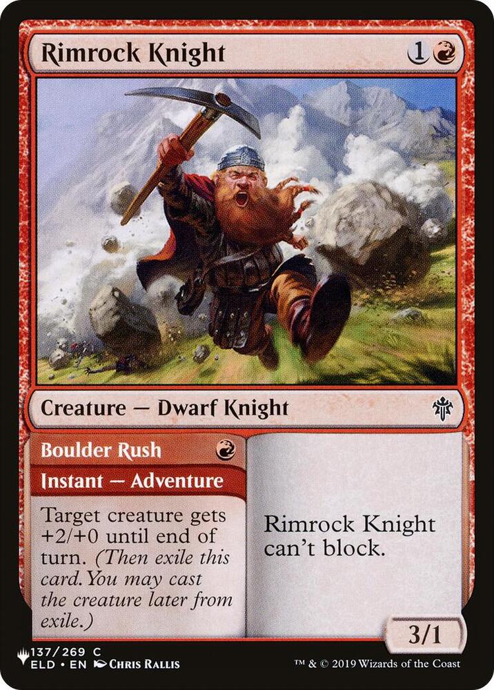Rimrock Knight (137/269) [The List]