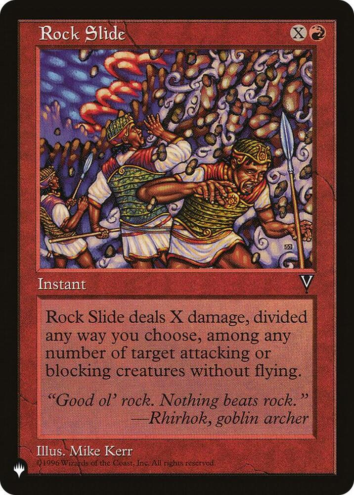 Rock Slide (VIS-92) [The List]