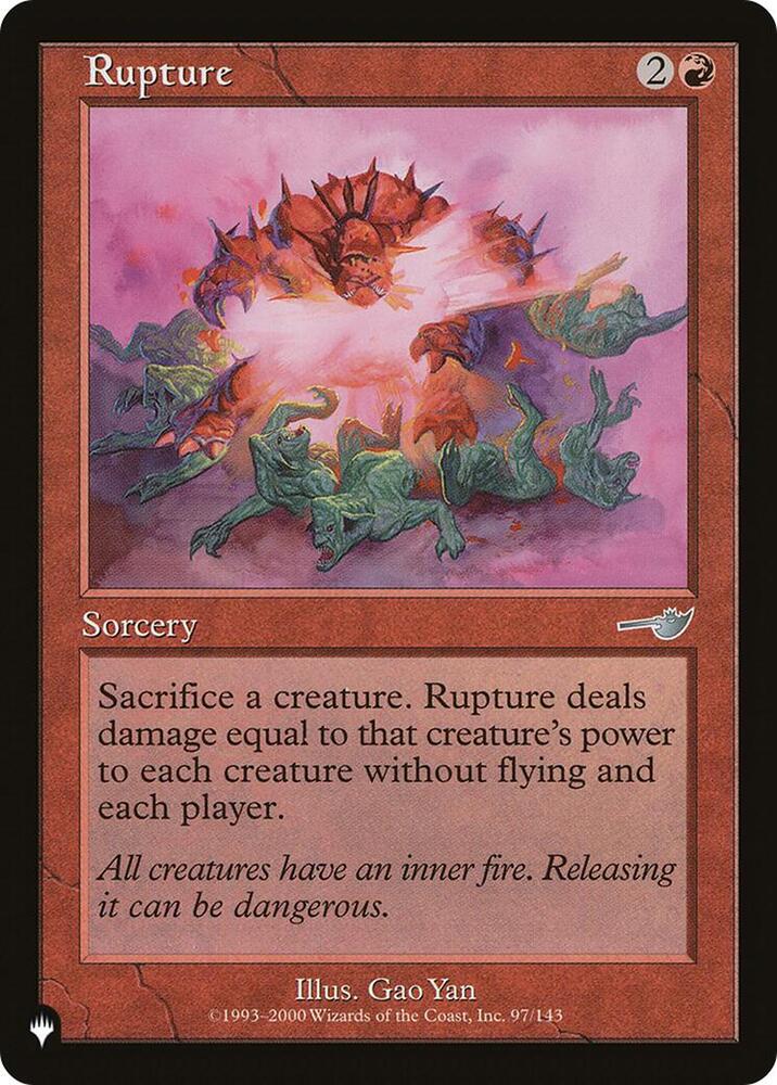 Rupture (97/143) [The List]