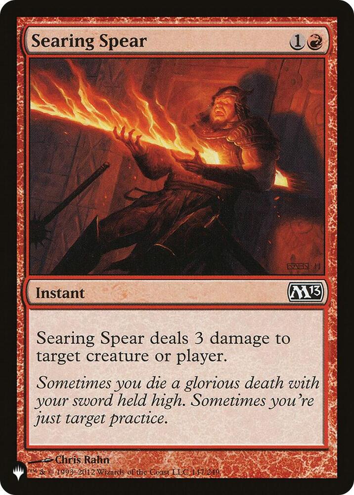 Searing Spear (147/249) [The List]
