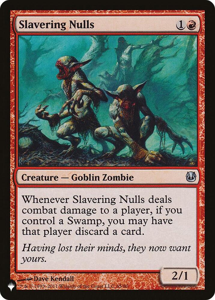 Slavering Nulls (45/80) [The List]