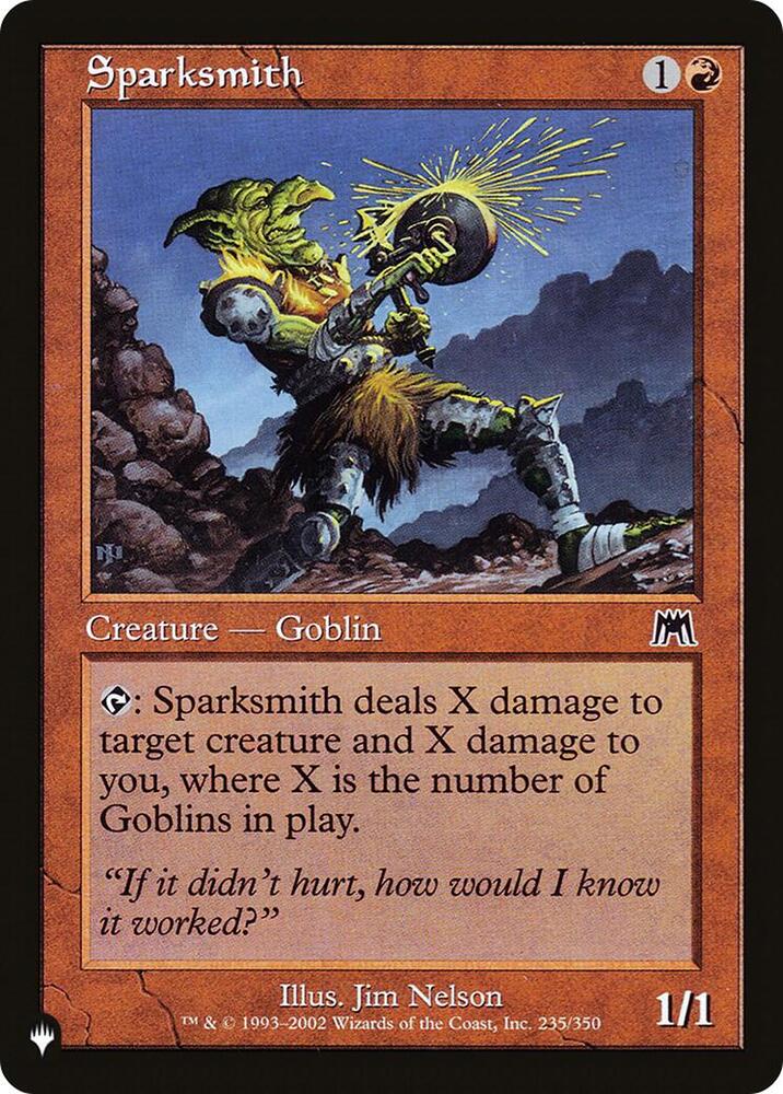 Sparksmith (235/350) [The List]