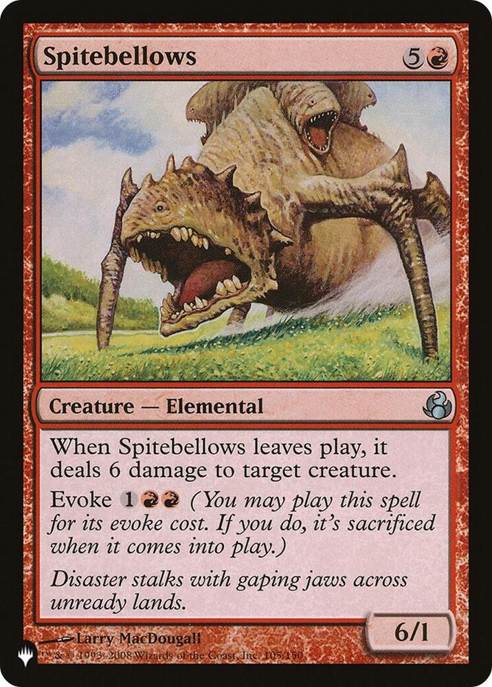 Spitebellows (105/150) [The List]