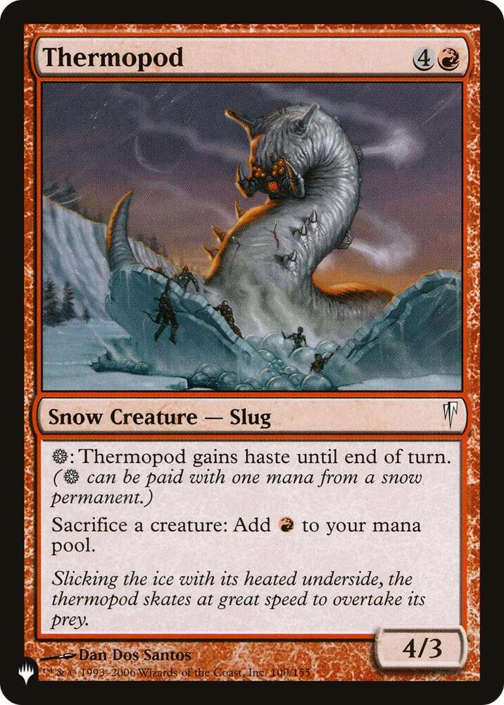 Thermopod (100/155) [The List]