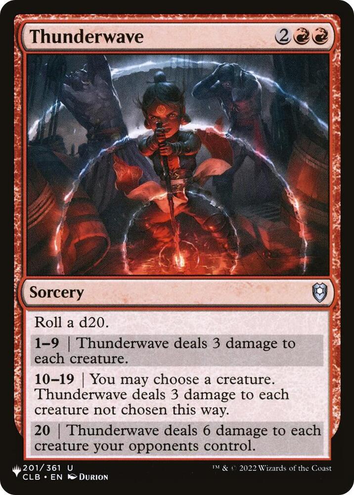 Thunderwave (201/361) [The List]