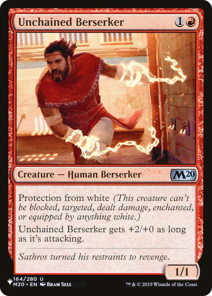 Unchained Berserker (164/280) [The List]
