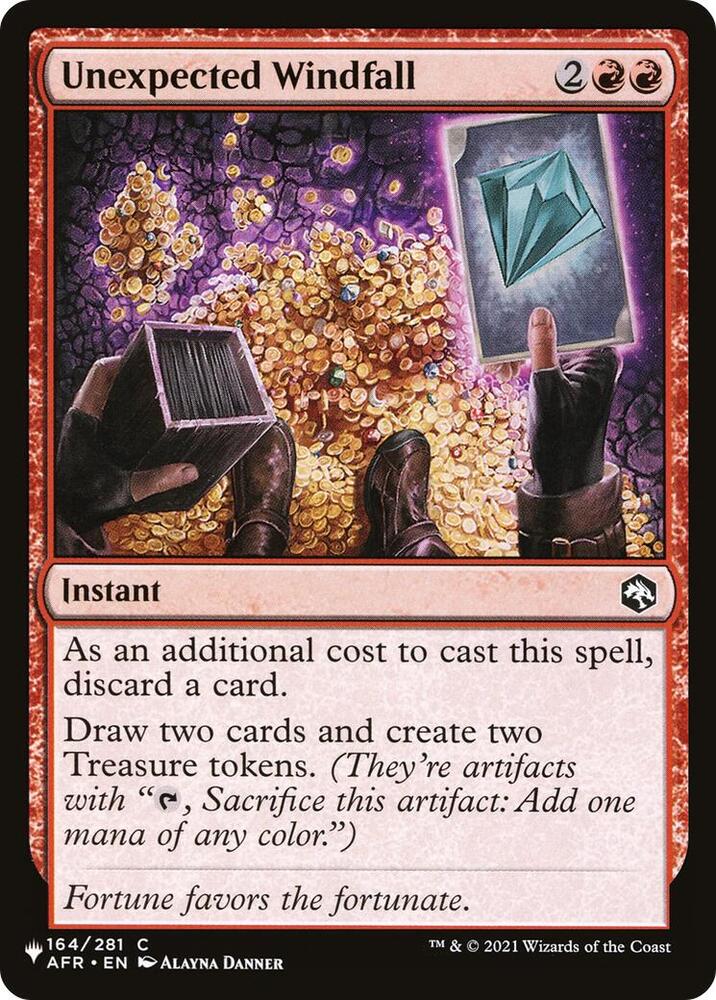 Unexpected Windfall (164/281) [The List]