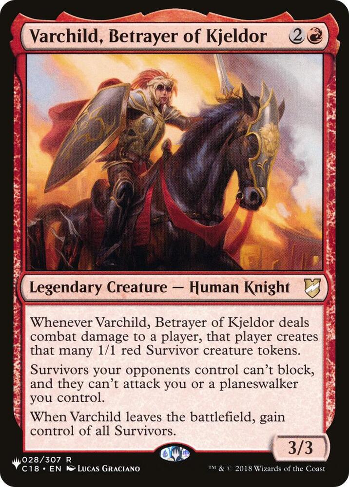 Varchild, Betrayer of Kjeldor (028/307) [The List]