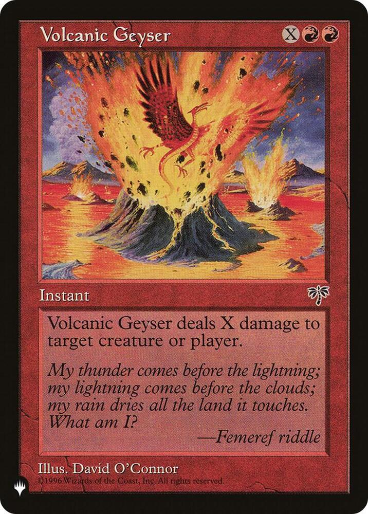 Volcanic Geyser (MIR-202) [The List]