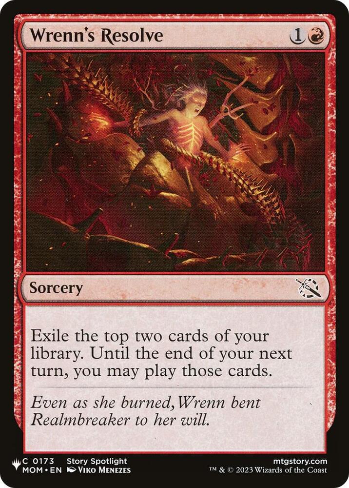 Wrenn's Resolve (0173) [The List]
