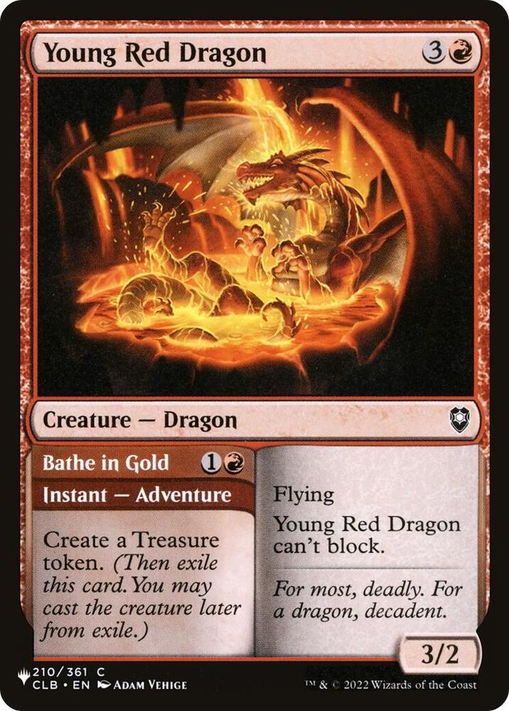 Young Red Dragon (210/361) [The List]