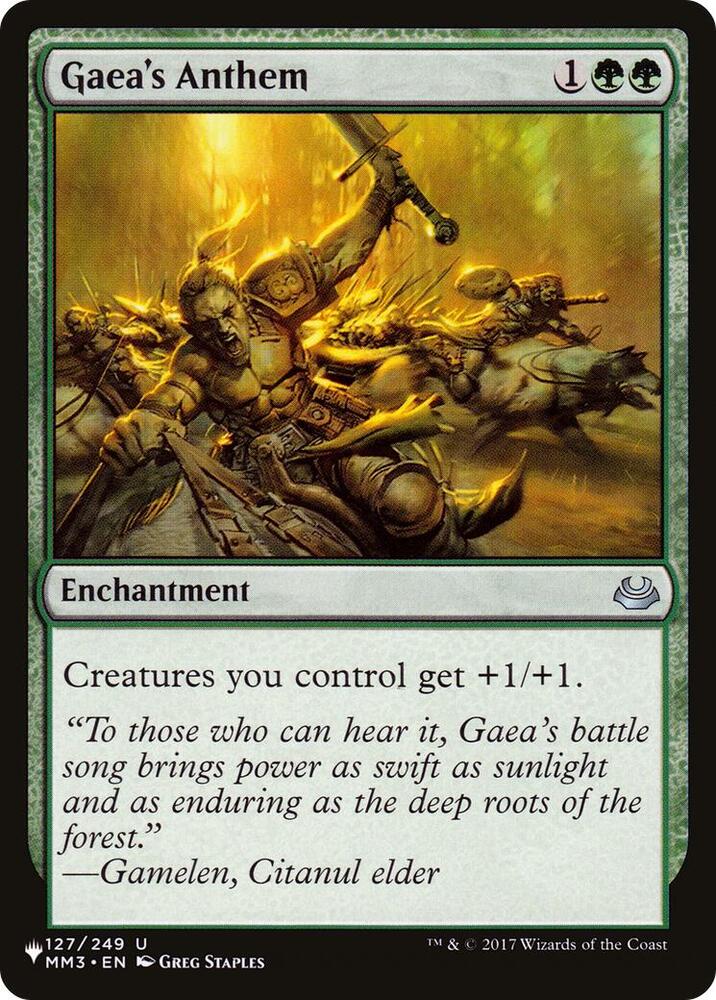 Gaea's Anthem (MM3) (127/249) [The List]