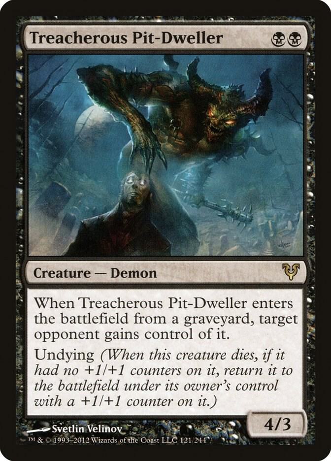 Treacherous Pit-Dweller (121) [Avacyn Restored]