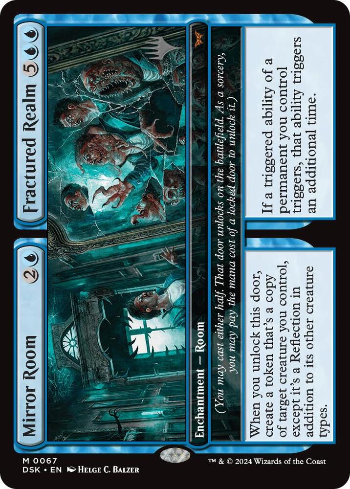 Mirror Room // Fractured Realm (67) [Duskmourn: House of Horror Promos]