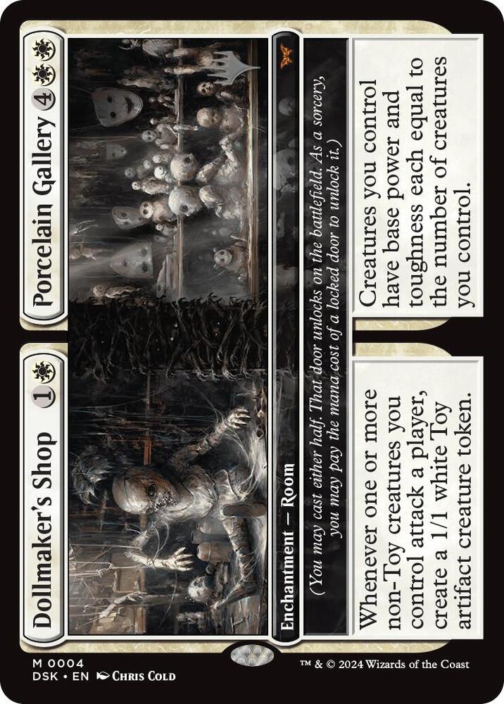 Dollmaker's Shop // Porcelain Gallery (4) [Duskmourn: House of Horror Promos]