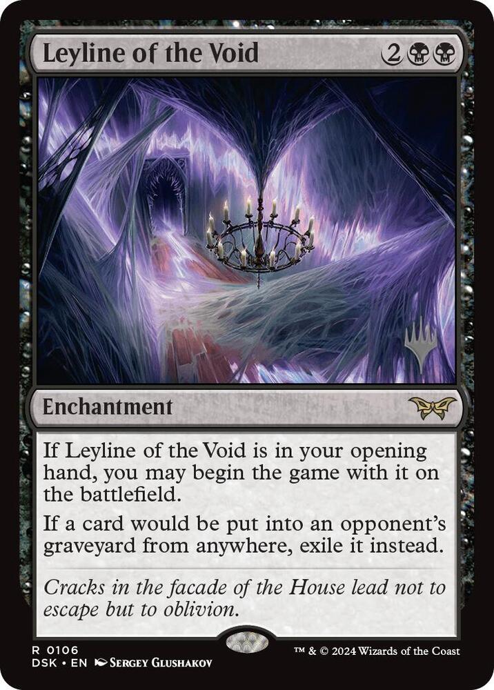 Leyline of the Void (106) [Duskmourn: House of Horror Promos]