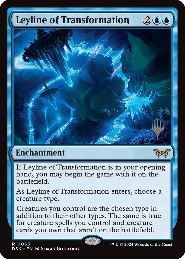 Leyline of Transformation (63) [Duskmourn: House of Horror Promos]