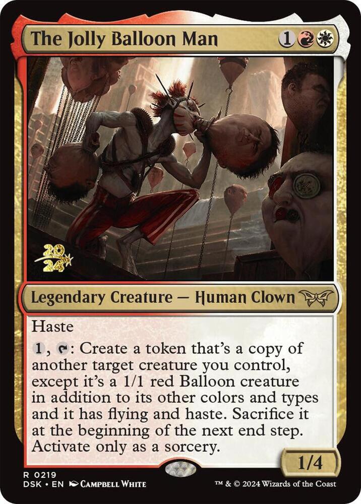 The Jolly Balloon Man (219) [Prerelease Cards]
