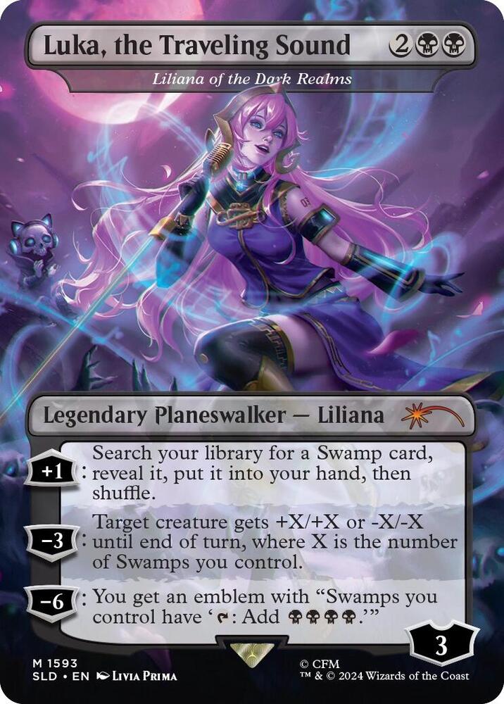 Luka, the Traveling Sound - Liliana of the Dark Realms (1593) [Secret Lair Drop]