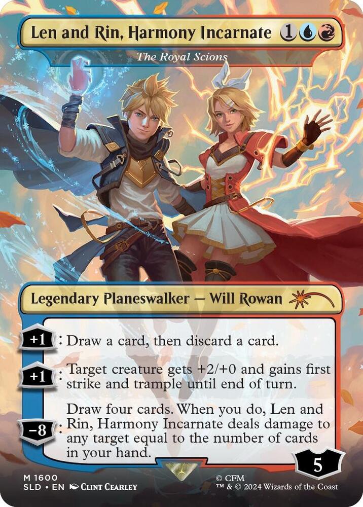 Len and Rin, Harmony Incarnate - The Royal Scions (1600) [Secret Lair Drop]
