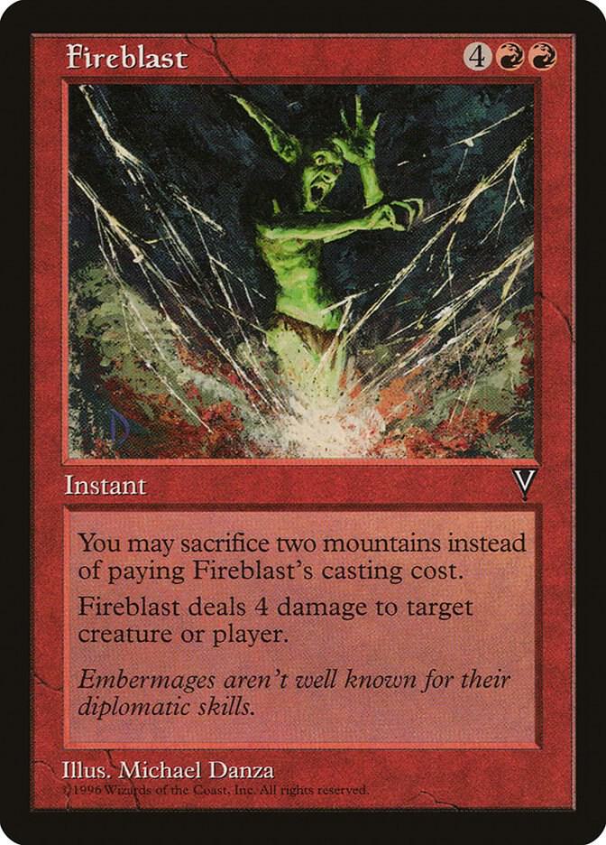 Fireblast (79) [Visions]