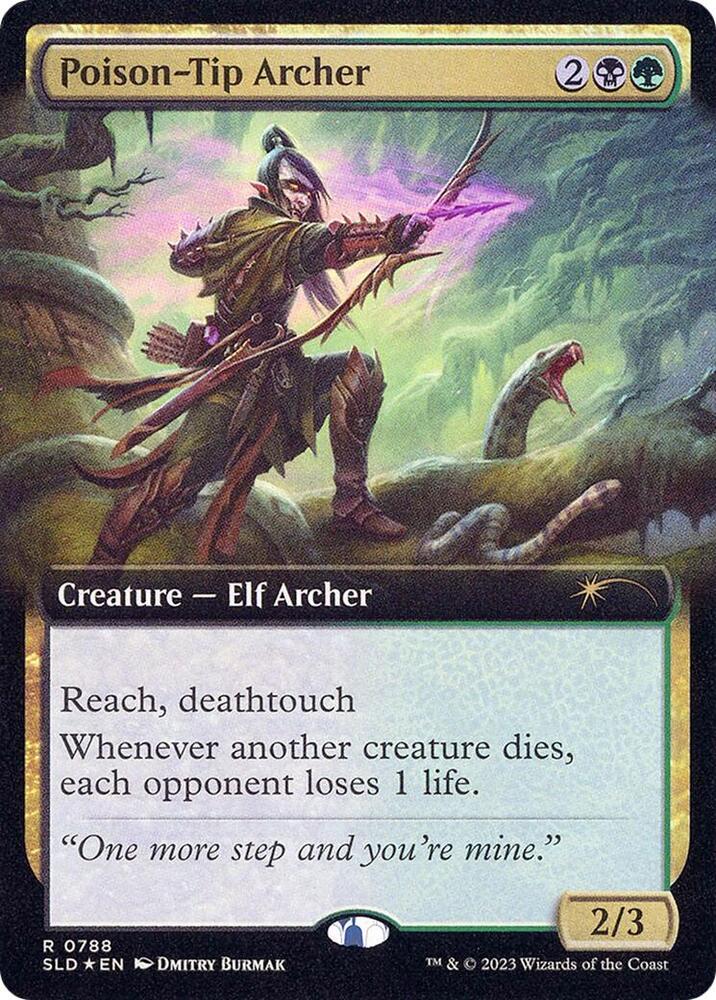 Poison-Tip Archer (Extended Art) (788) [Secret Lair Drop]
