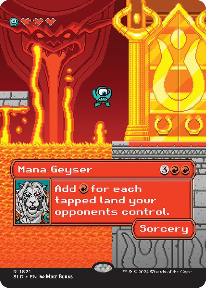 Mana Geyser (1821) [Secret Lair Drop]
