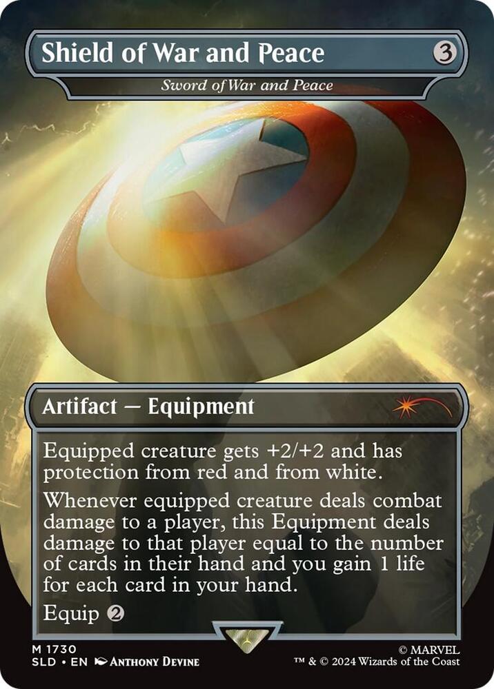 Shield of War and Peace - Sword of War and Peace (1730) [Secret Lair Drop]