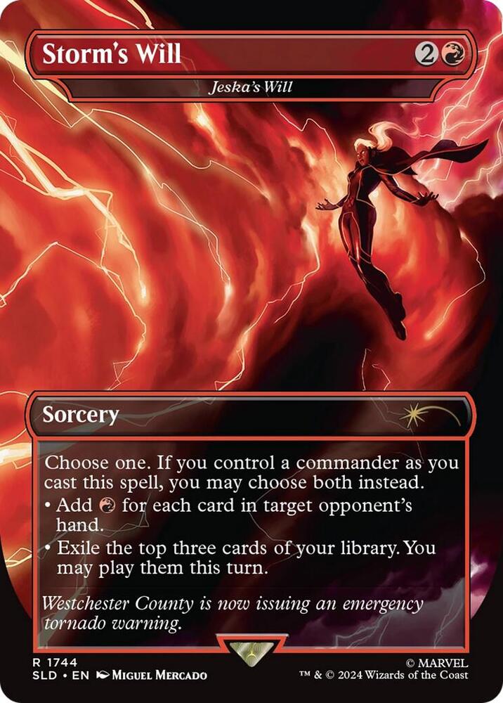 Storm's Will - Jeska's Will (1744) [Secret Lair Drop]