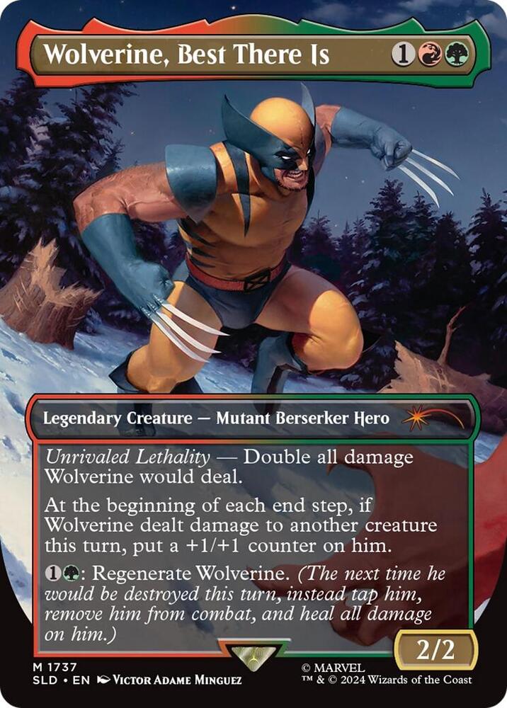 Wolverine, Best There Is (1737) [Secret Lair Drop]