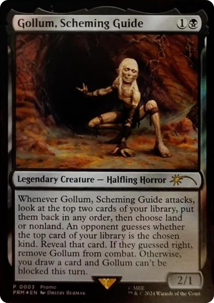 Gollum, Scheming Guide (3) [Unique and Miscellaneous Promos]