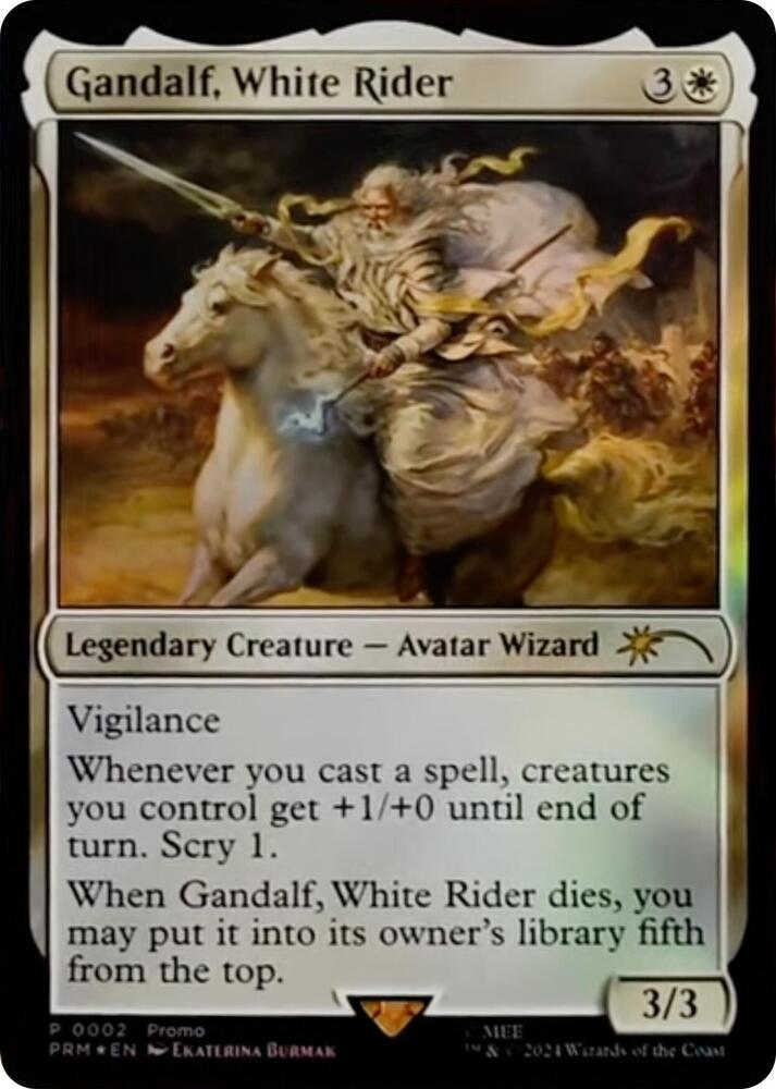 Gandalf, White Rider (2) [Unique and Miscellaneous Promos]
