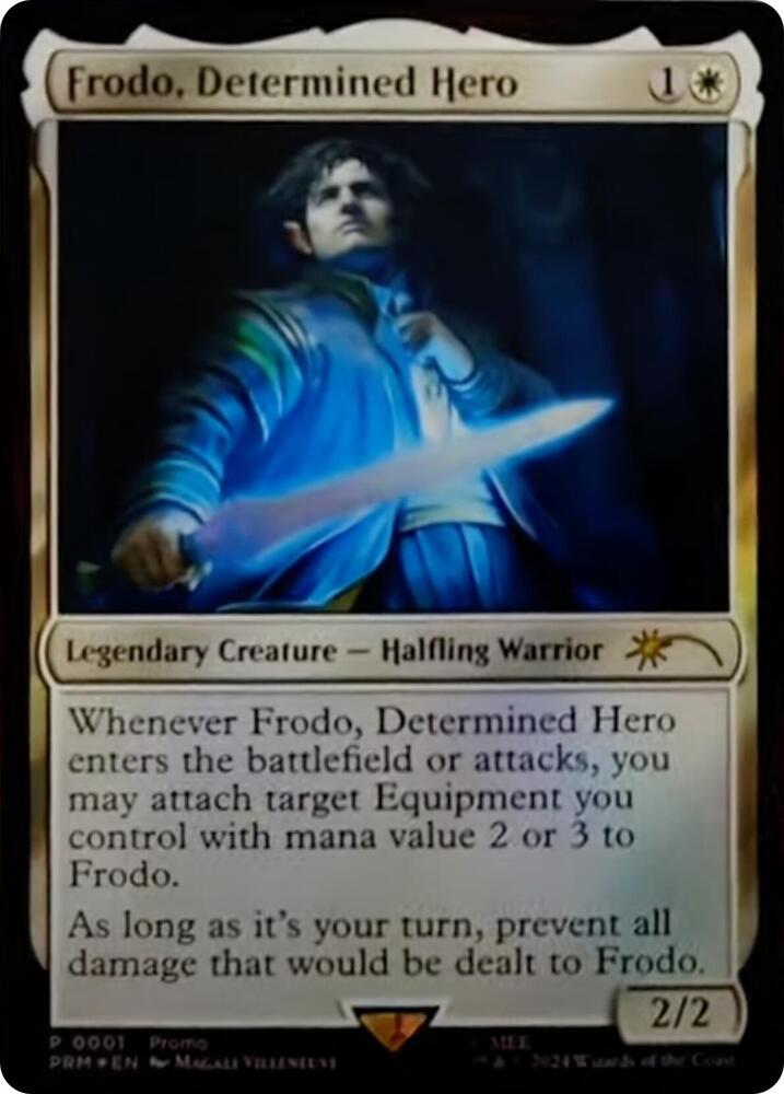 Frodo, Determined Hero (1) [Unique and Miscellaneous Promos]