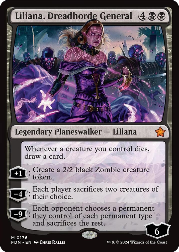 Liliana, Dreadhorde General (176) [Foundations]
