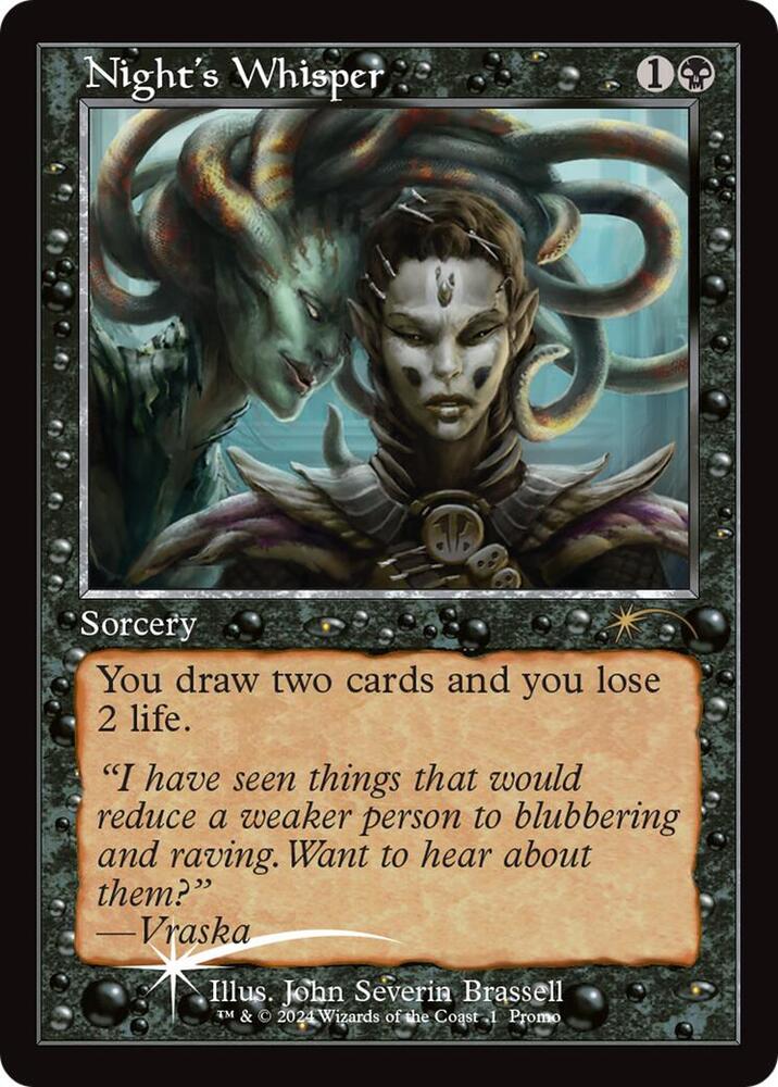 Night's Whisper (Retro Frame) (1) [Open House Promos]