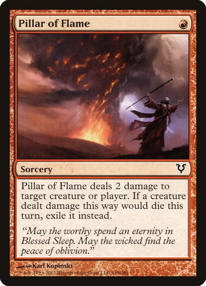 Pillar of Flame (149) [Avacyn Restored]
