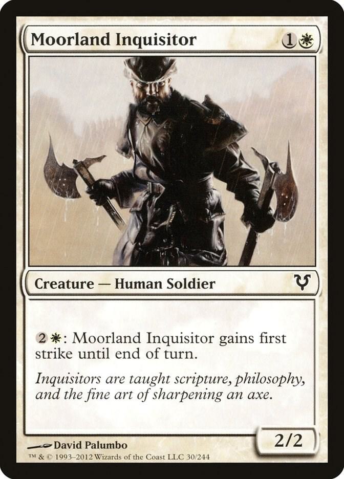 Moorland Inquisitor (30) [Avacyn Restored]